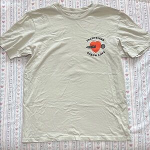 TALENTLESS Men's Light Tan Graphic Tee